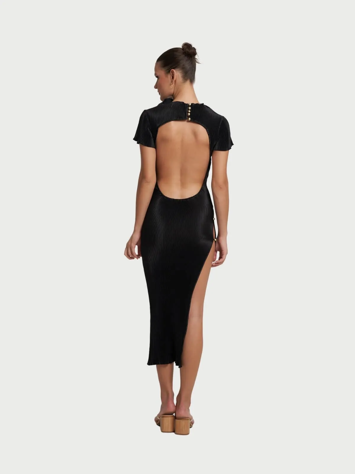 London Cocktail Dress - Noir
