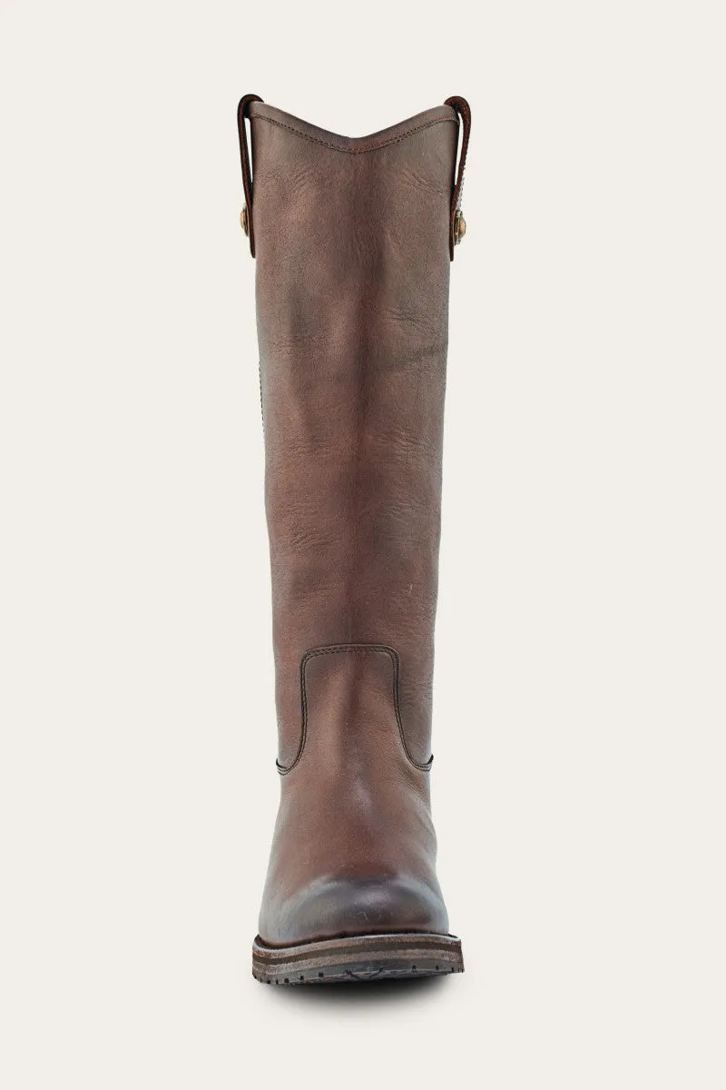 Melissa Double Sole Button Lug Tall