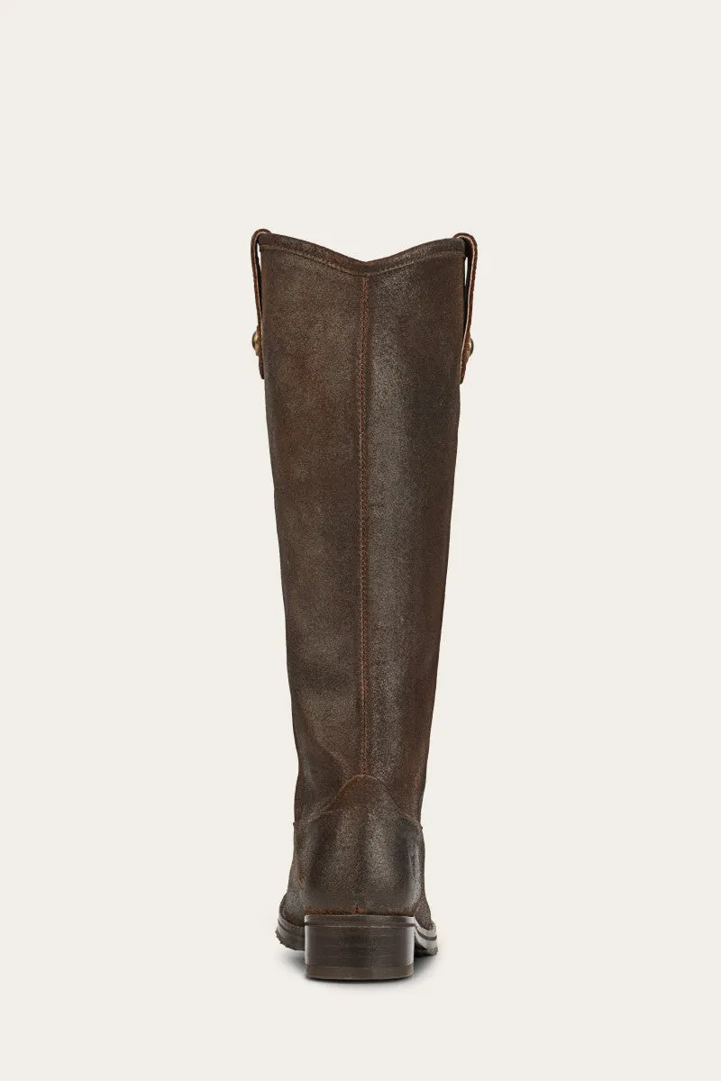 Melissa Double Sole Button Lug Tall