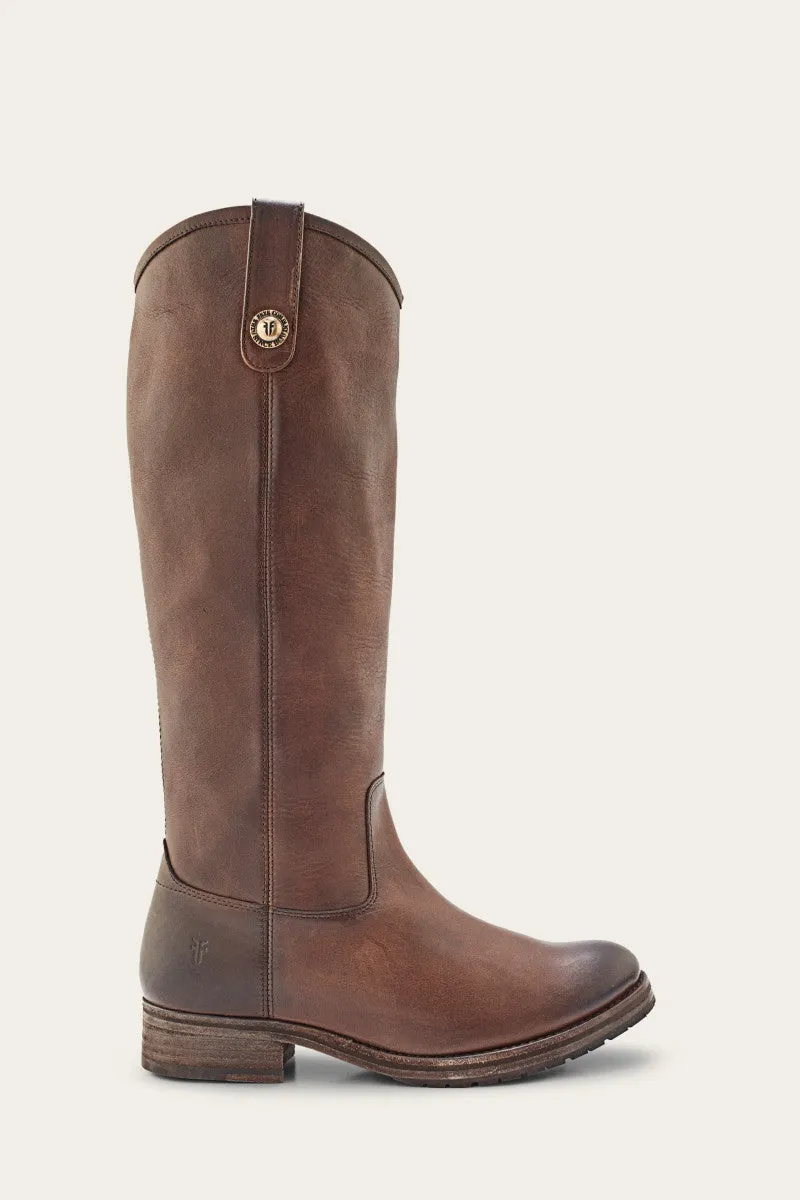 Melissa Double Sole Button Lug Tall