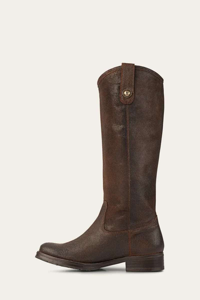 Melissa Double Sole Button Lug Tall