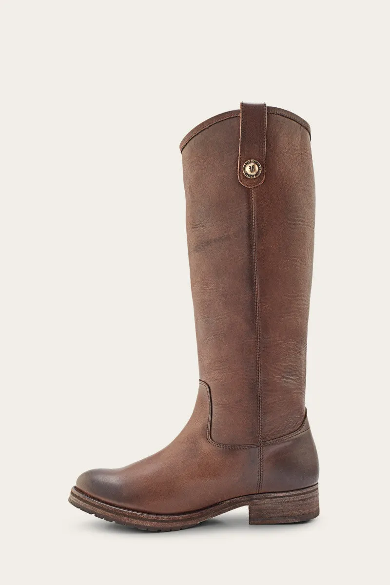 Melissa Double Sole Button Lug Tall