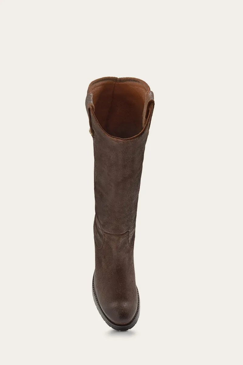 Melissa Double Sole Button Lug Tall