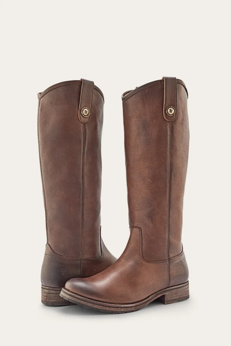 Melissa Double Sole Button Lug Tall