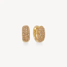 Mini Sparkle Hoop Earrings