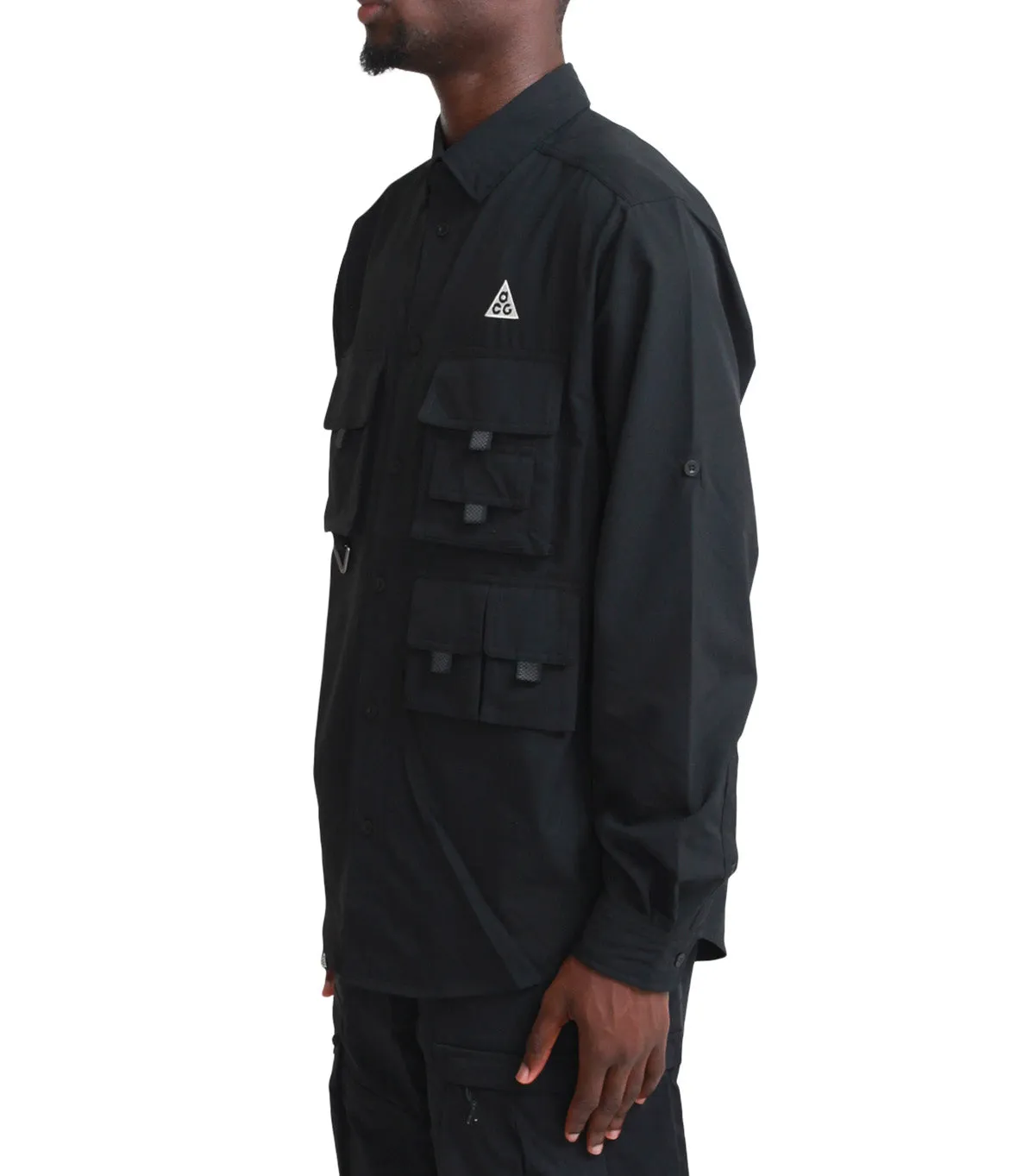 Nike ACG Dri-Fit UV "Devastation Trail" Shirt Black