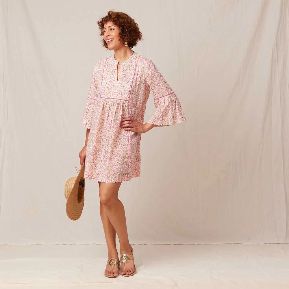 Petal Rose Pink Beach Dress