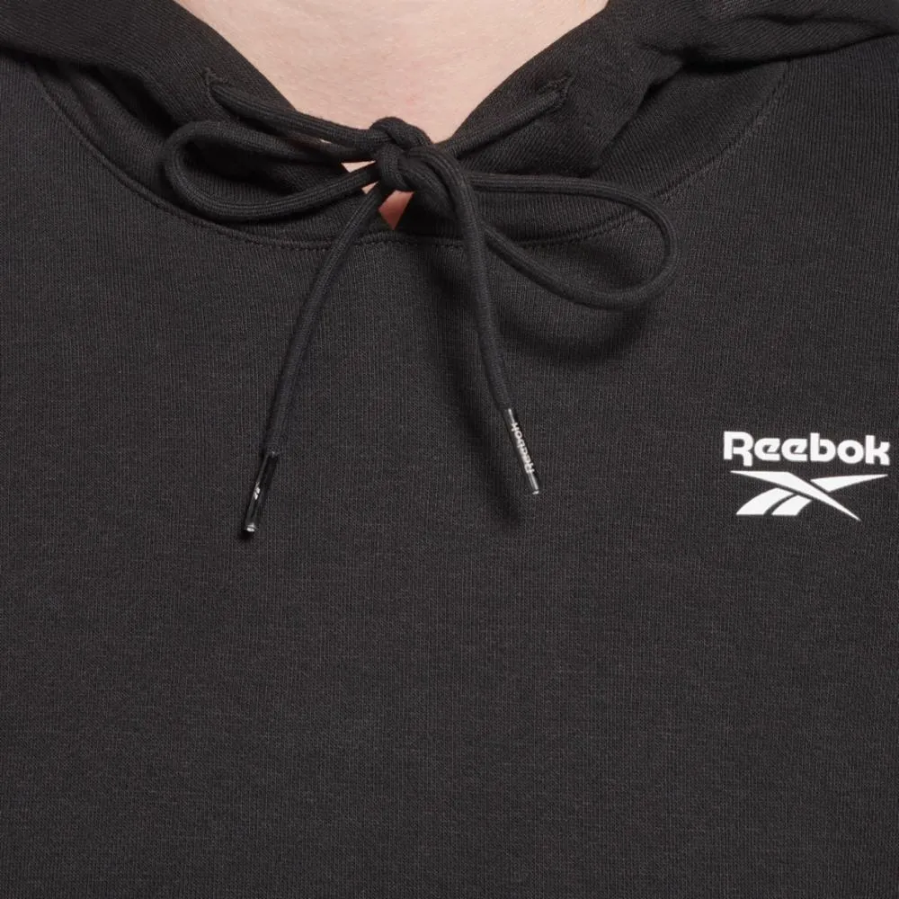 Reebok Apparel Women Reebok Identity Small Logo French Terry Hoodie BLACK