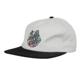 Santa Cruz Joshua Tree Dot Cap - Optic White/Black