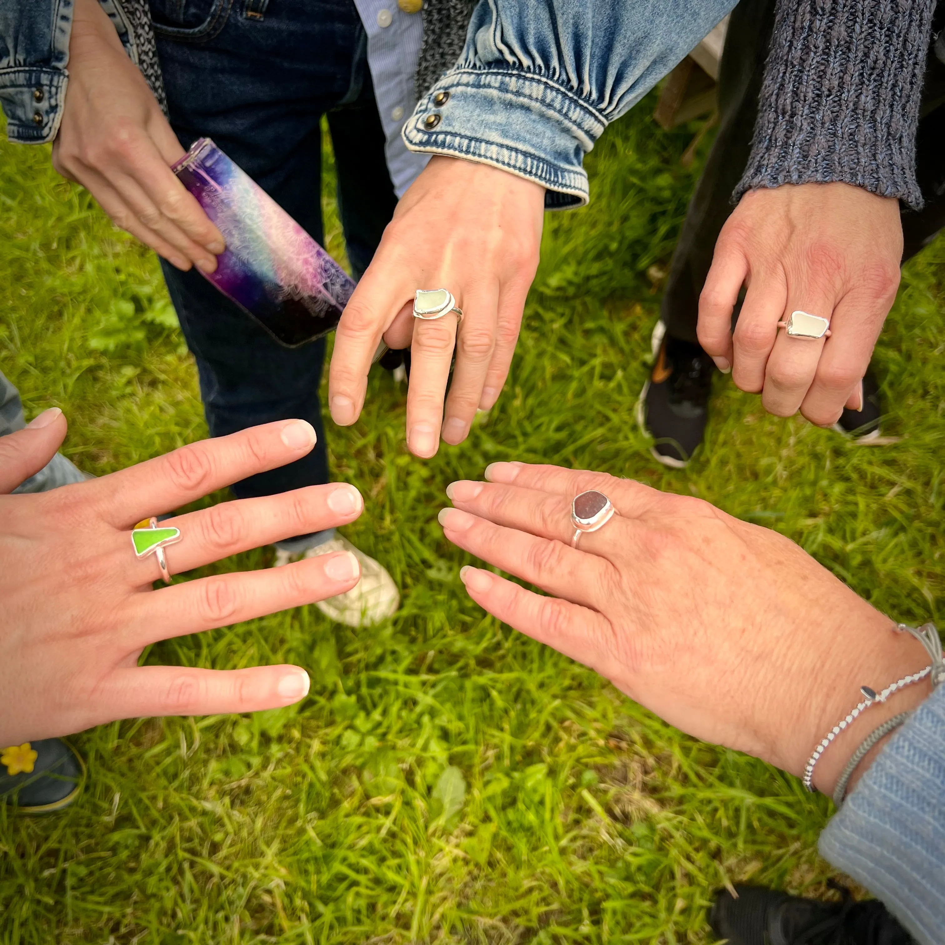 Sea glass jewellery Workshop