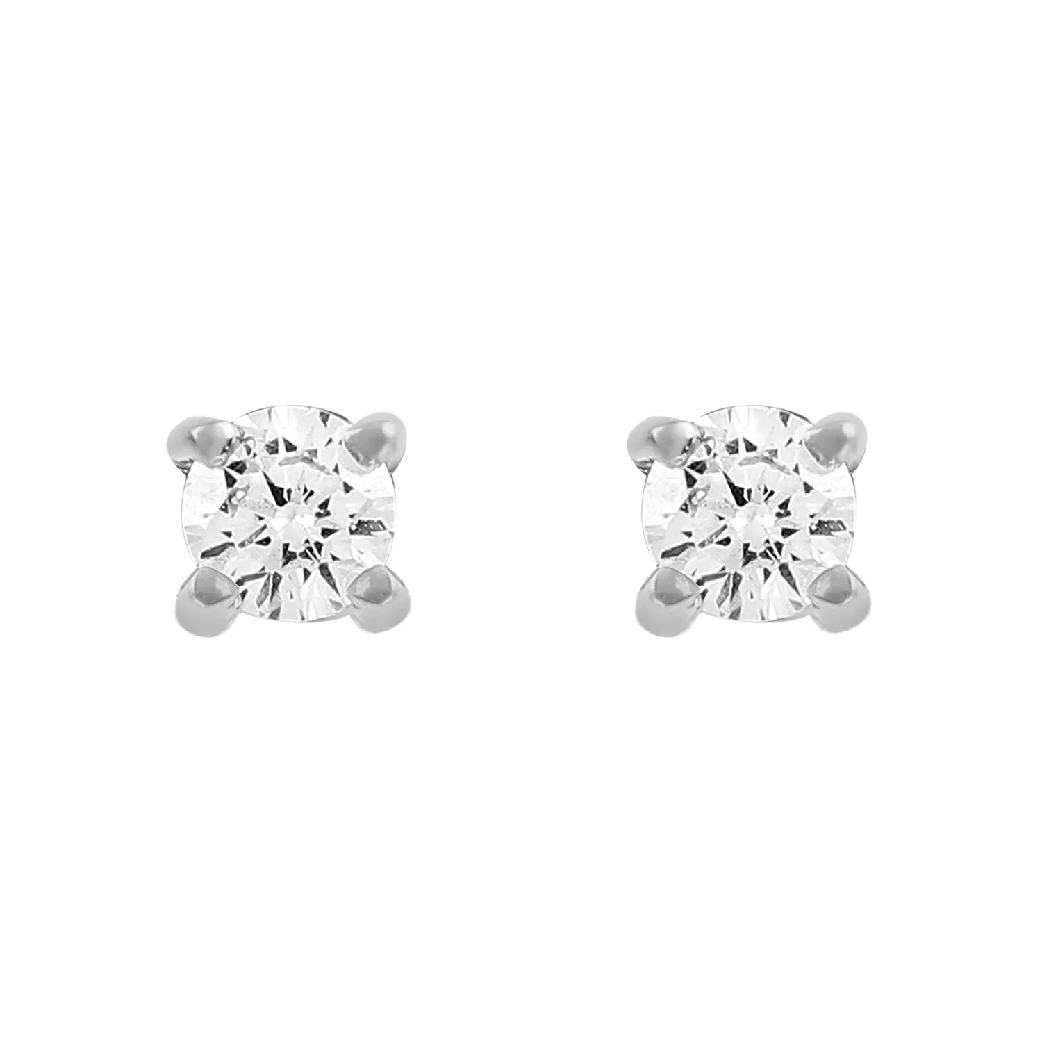 Silver Basic Cubic Studs
