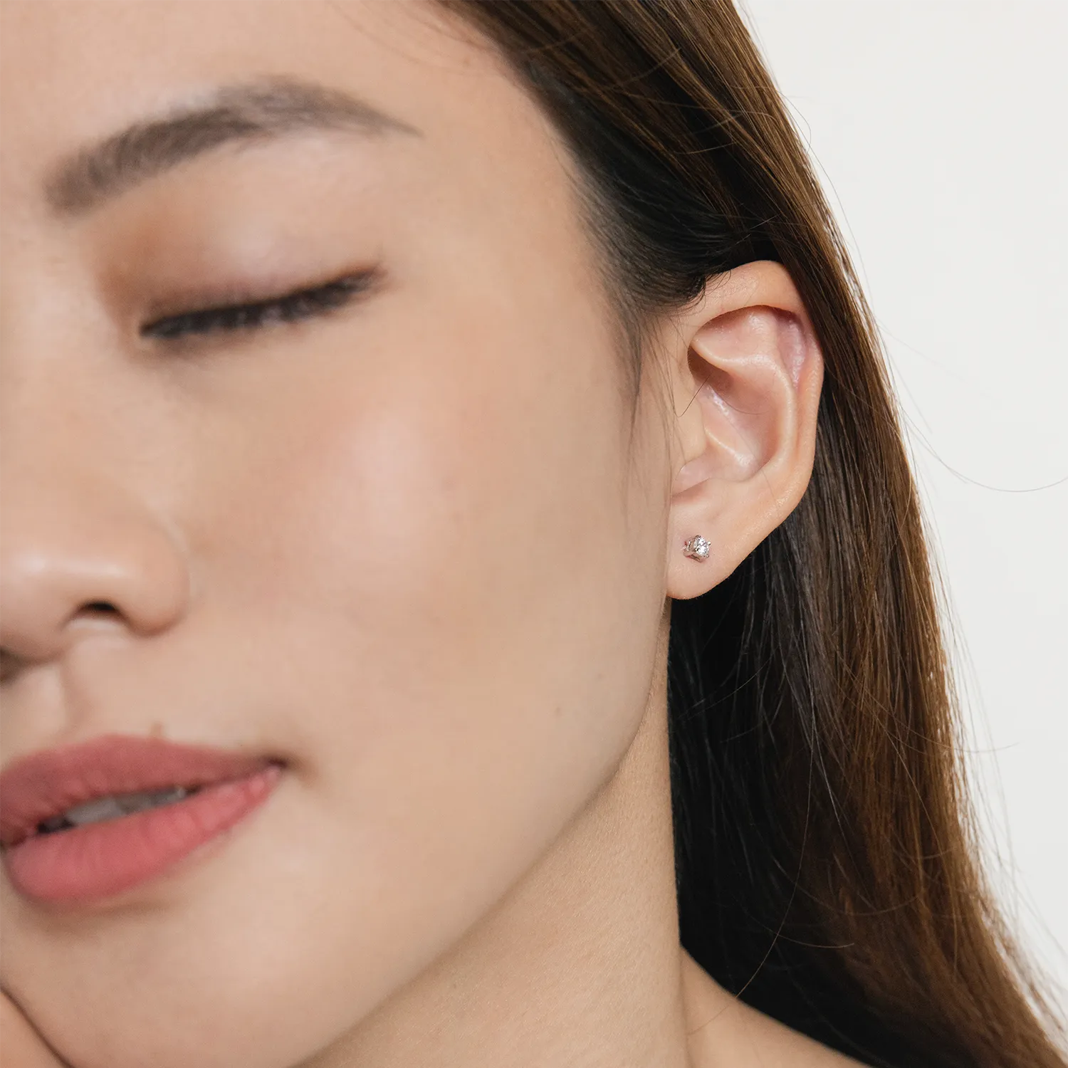 Silver Basic Cubic Studs