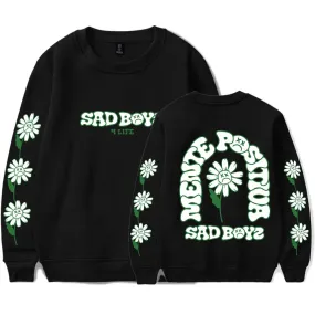sweater crewneck  capless sweater music fans hip hop winter pullovers