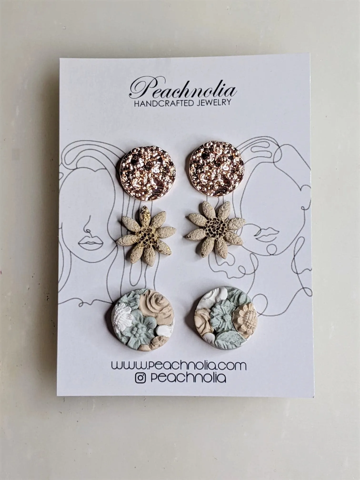 The Tess | Post Earrings | Earrings | Polymer Clay Earrings | Gift for her