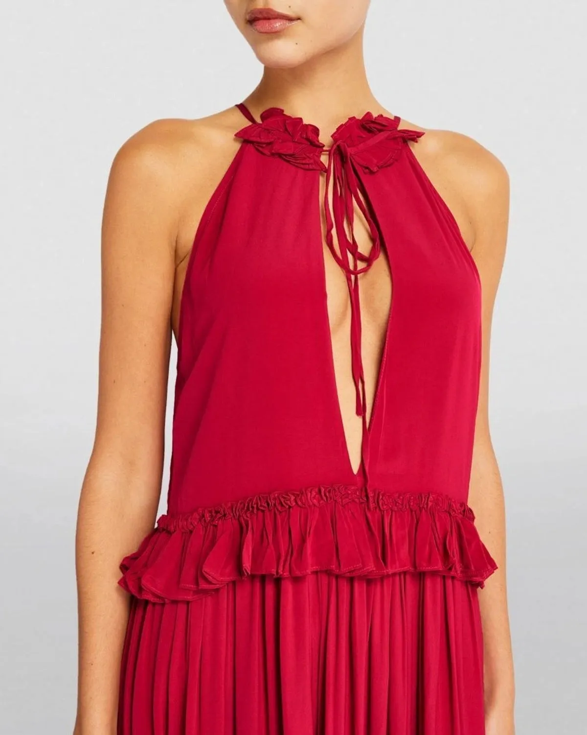 TIERED GATHERED DRESS