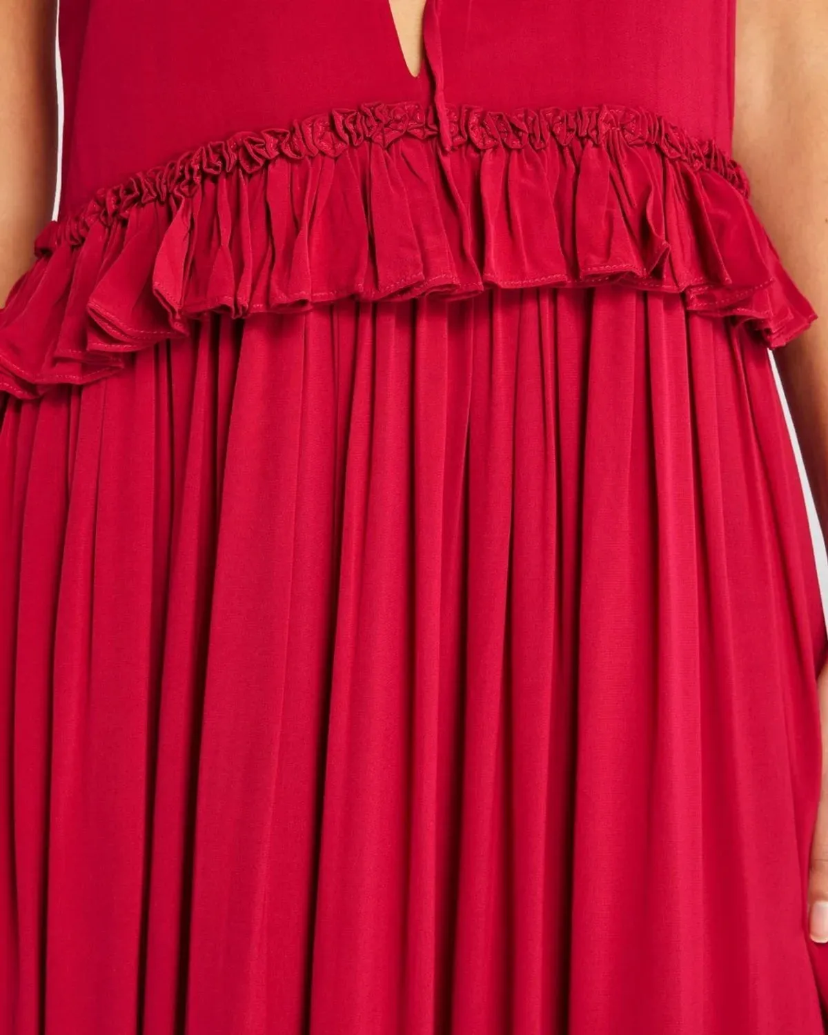 TIERED GATHERED DRESS