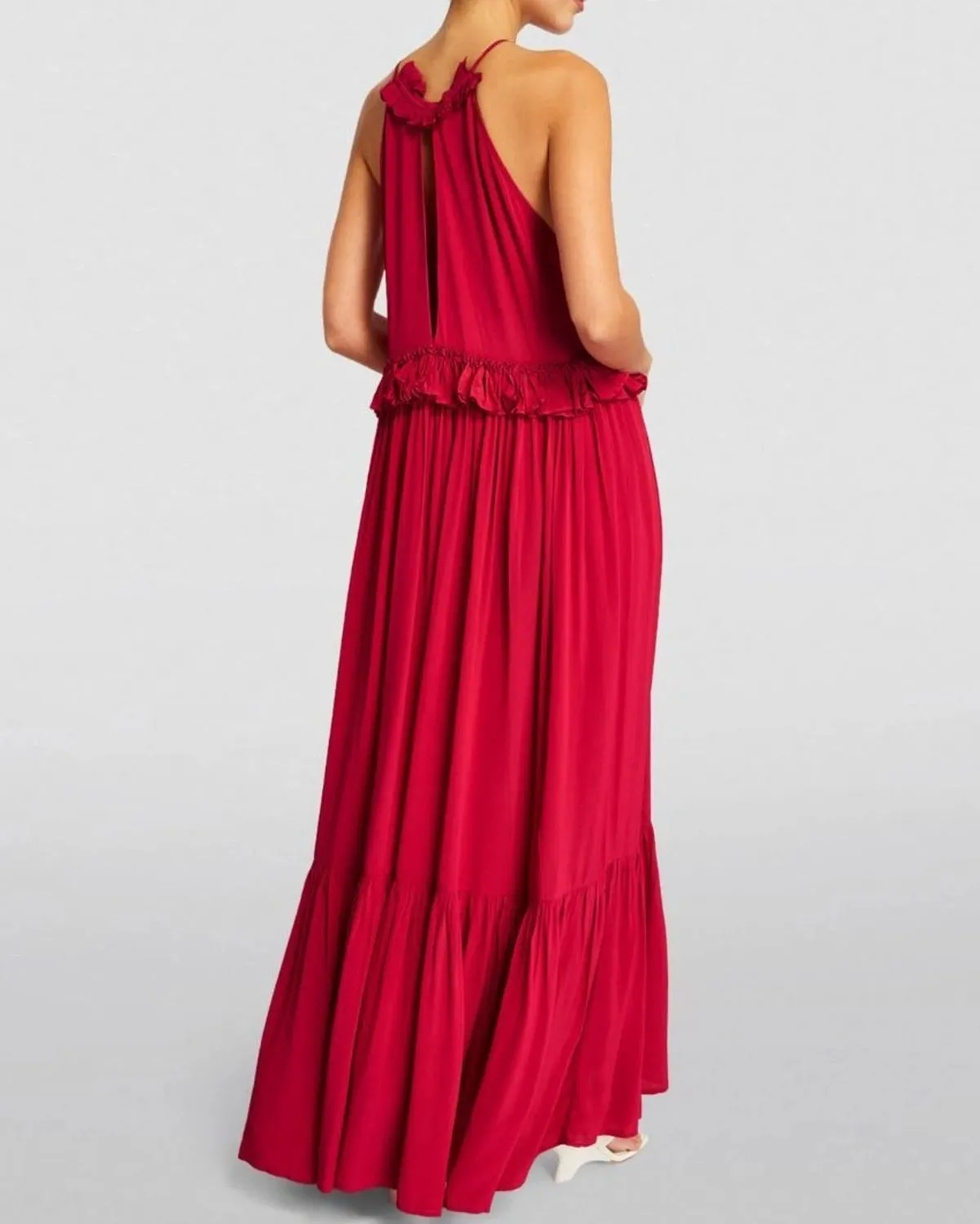 TIERED GATHERED DRESS