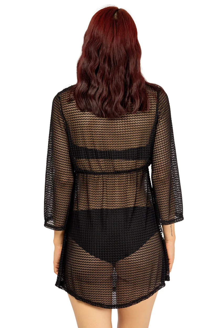 TUNIC WITH EMPIRE CUT & BELL SLEEVE - NAC