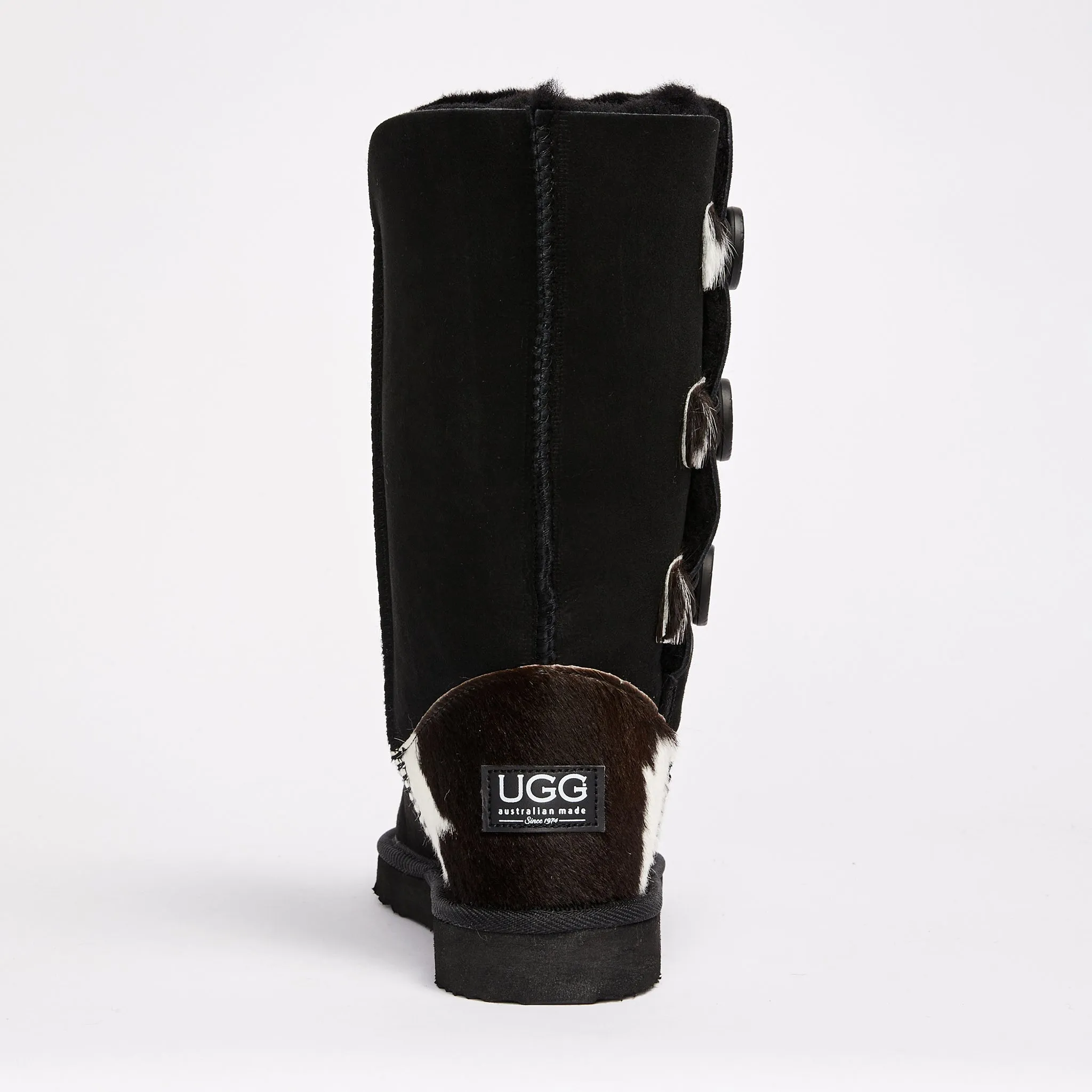 Women's Burleigh Button Triplet Calf