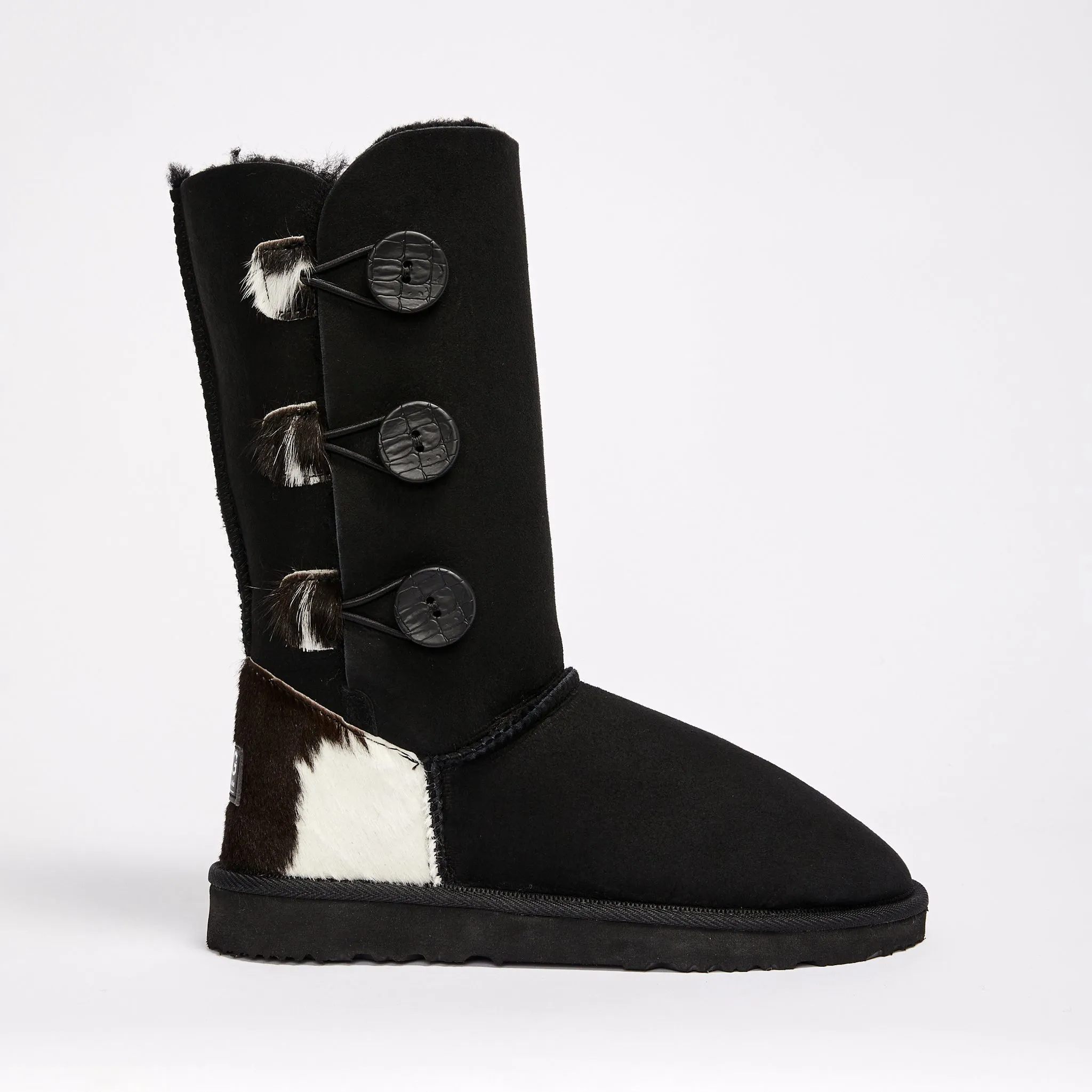 Women's Burleigh Button Triplet Calf