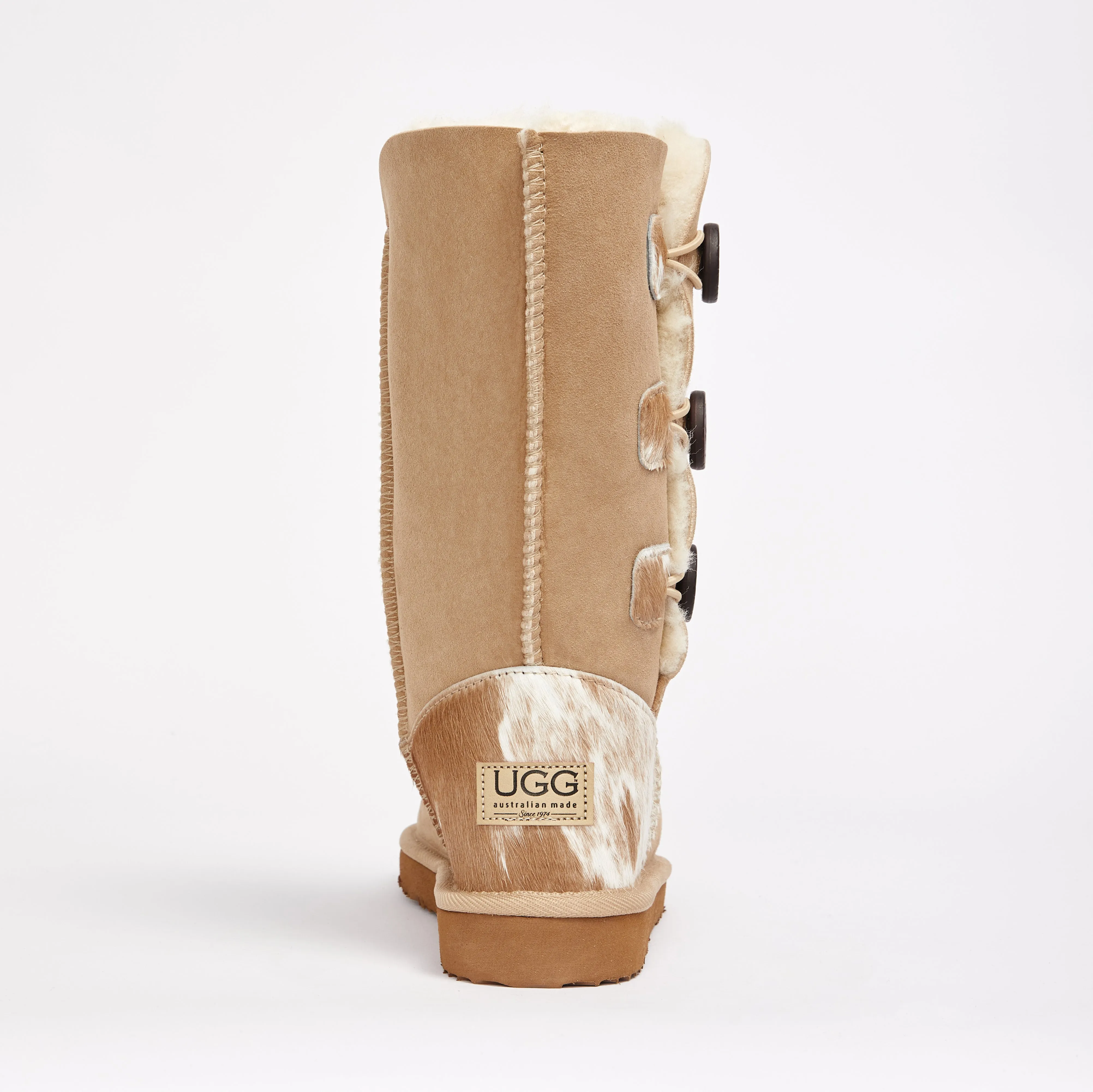 Women's Burleigh Button Triplet Calf