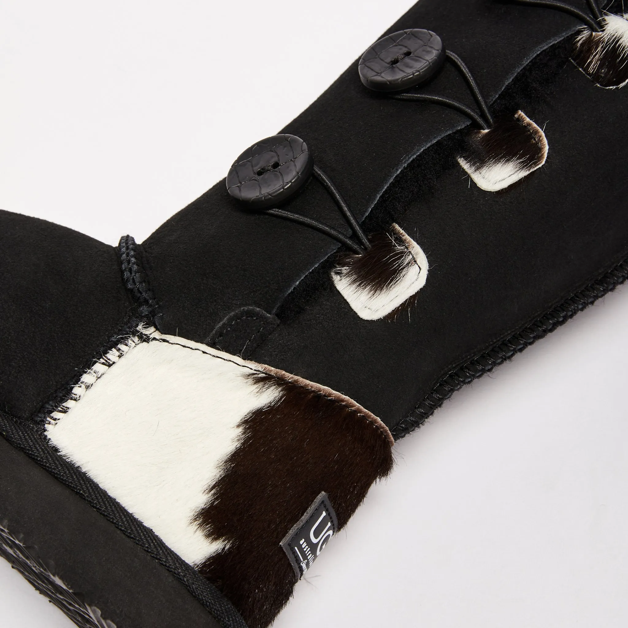 Women's Burleigh Button Triplet Calf