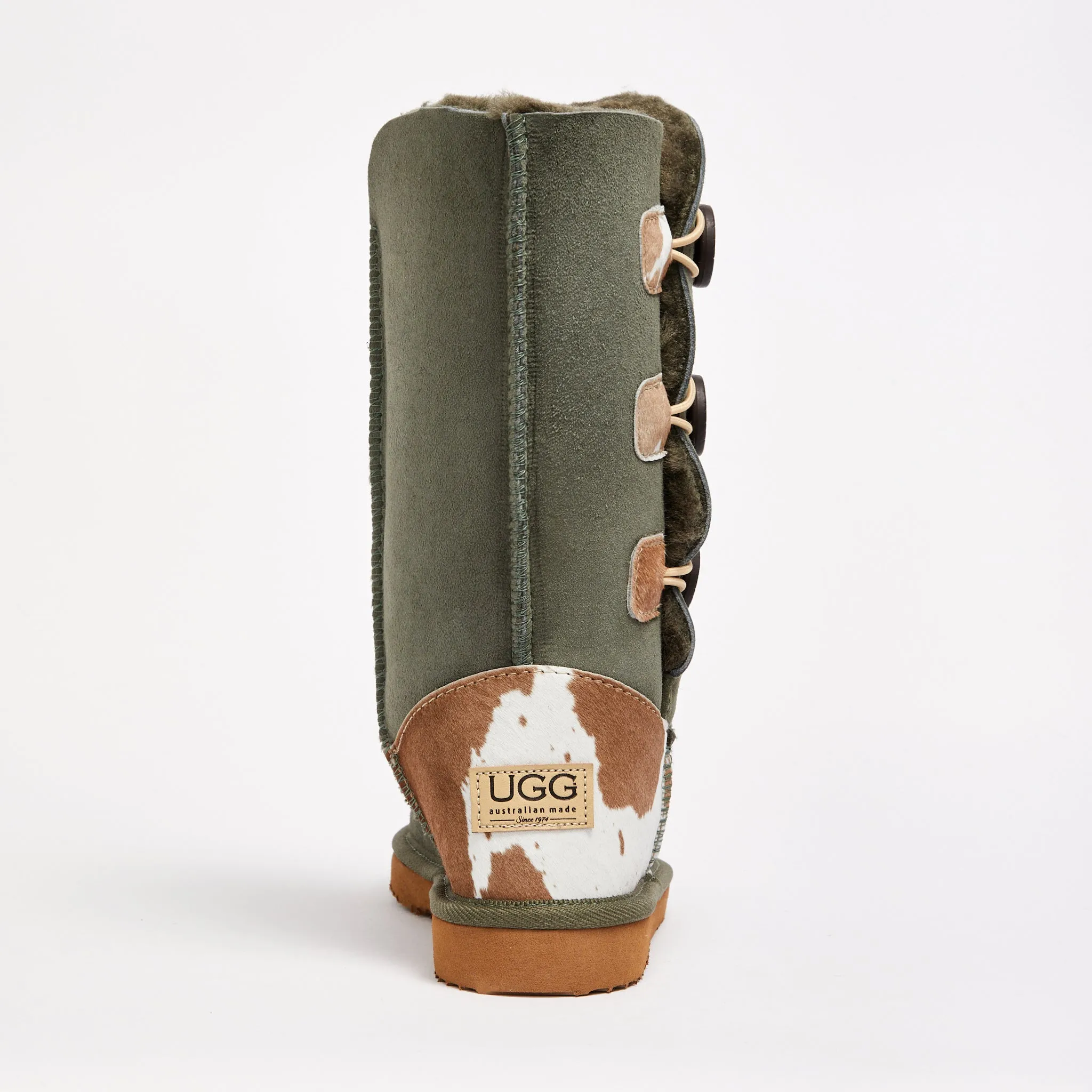 Women's Burleigh Button Triplet Calf